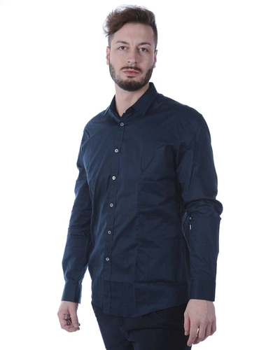 Shop Daniele Alessandrini Shirt In Blue