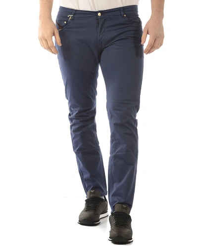 Shop Daniele Alessandrini Jeans Trouser In Blue
