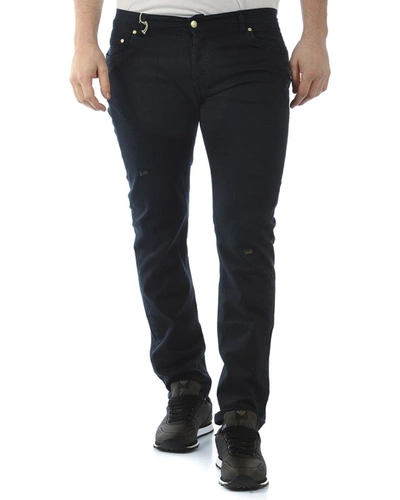 Shop Daniele Alessandrini Jeans Trouser In Blue