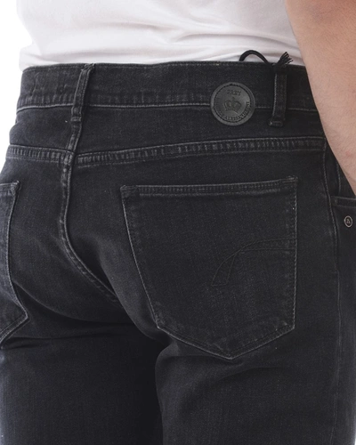 Shop Daniele Alessandrini Jeans In Black
