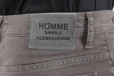 Shop Daniele Alessandrini Jeans Trouser In Brown