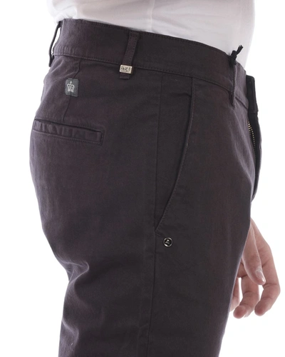 Shop Daniele Alessandrini Jeans Trouser In Wine