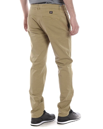 Shop Daniele Alessandrini Jeans Trouser In Beige