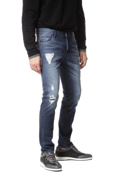 Shop Daniele Alessandrini Jeans In Denim