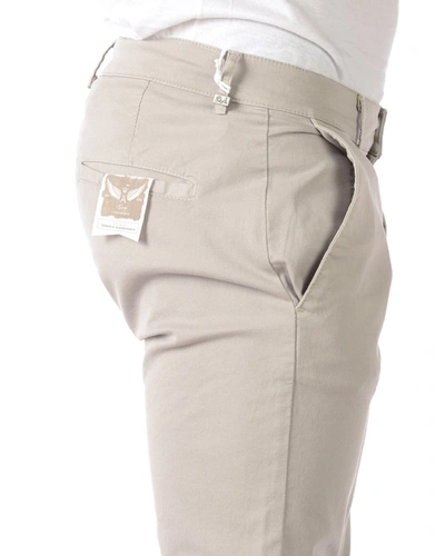 Shop Daniele Alessandrini Jeans Trouser In Beige