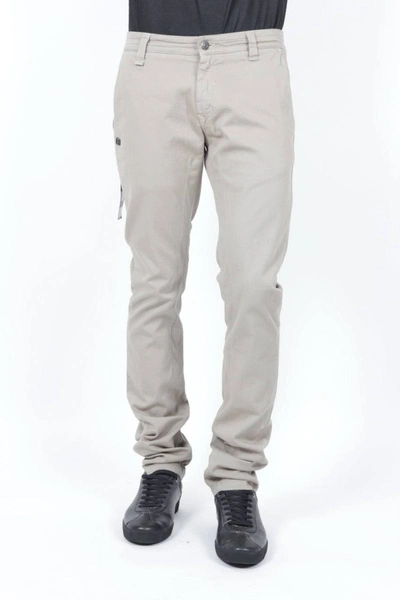 Shop Daniele Alessandrini Jeans Trouser In Beige