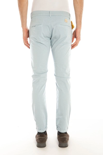 Shop Daniele Alessandrini Jeans Trouser In Light Blue