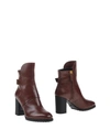 Tod's Ankle Boot In Dark Brown