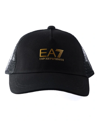 Shop Ea7 Emporio Armani  Hat In Black