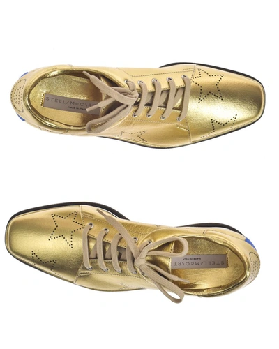 Shop Stella Mccartney Shoes In Gold
