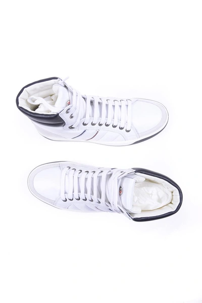 Shop Moncler Ankle Boots Sneaker In White