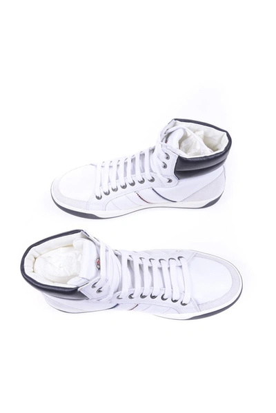 Shop Moncler Ankle Boots Sneaker In White