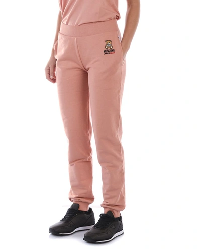 Shop Moschino Underwear Tracksuit In Pink