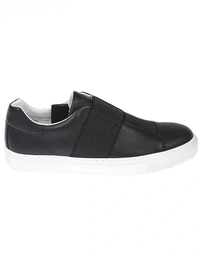 Shop Armani Jeans Aj Armani Jeans Shoes In Black