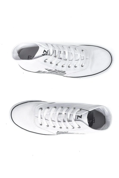 Shop Ea7 Emporio Armani  Ankle Boots Sneaker In White