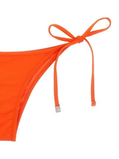 Shop Attico The  Lycra Bikini In Orange