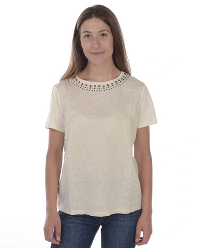Max Mara Sweaters In White
