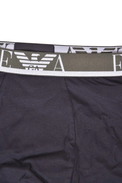 Shop Emporio Armani Underwear In Black