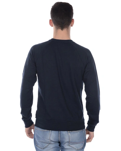 Shop Emporio Armani Underwear Sweatshirt Hoodie In Blue