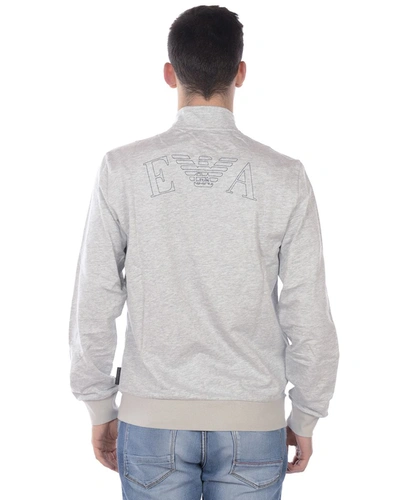 Shop Emporio Armani Underwear Sweatshirt Hoodie In Grey