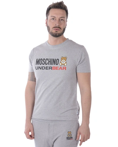 Shop Moschino Underwear Topwear In Grey