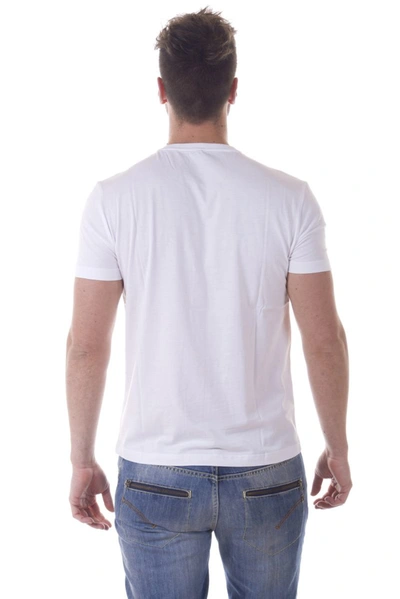 Ea7 Man T-shirt White Size 3xl Cotton In White