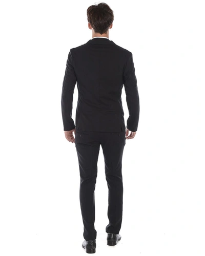 Shop Daniele Alessandrini Suit In Black