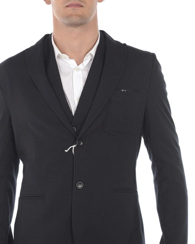 Shop Daniele Alessandrini Suit In Black