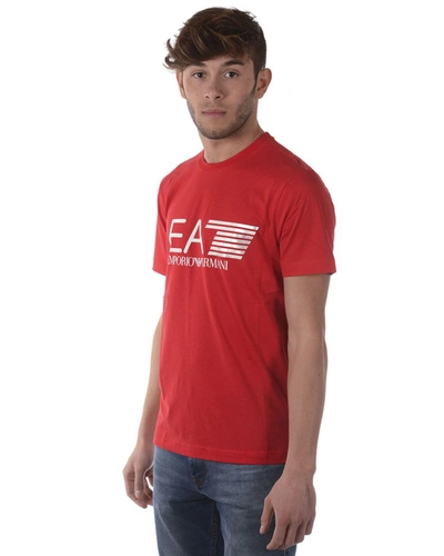 Shop Ea7 Emporio Armani Topwear In Red