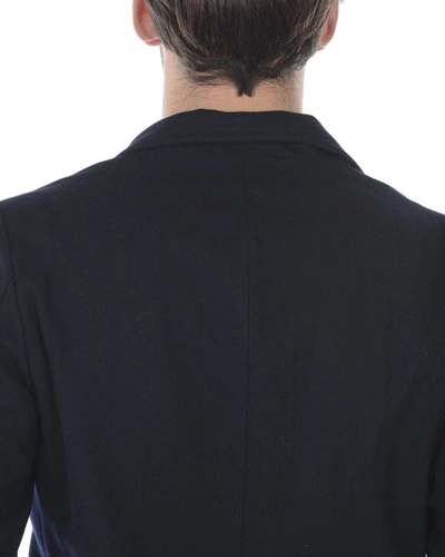 Shop Daniele Alessandrini Jacket In Blue