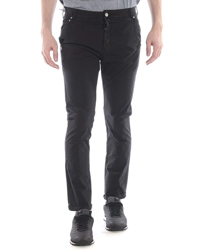 Shop Daniele Alessandrini Jeans Trouser In Black