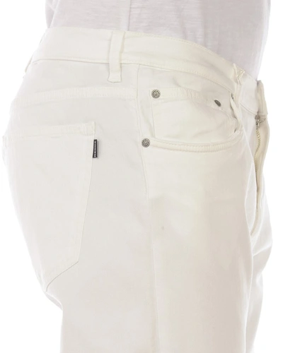 Shop Daniele Alessandrini Jeans Trouser In White