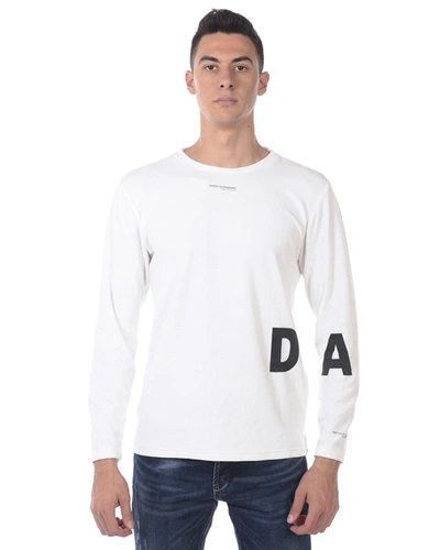 Shop Daniele Alessandrini Sweatshirt Hoodie In White