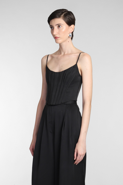 Shop Zimmermann Topwear In Black Silk