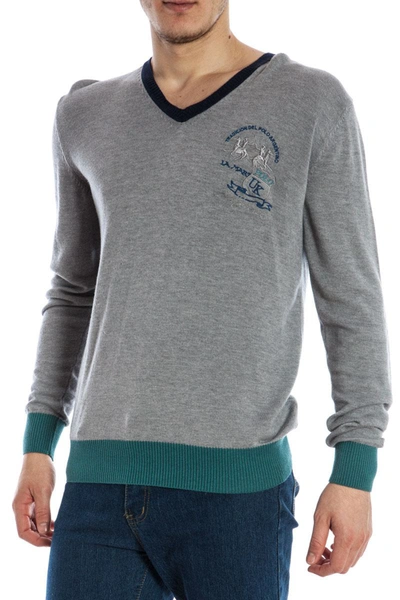 La Martina Sweater In Grey