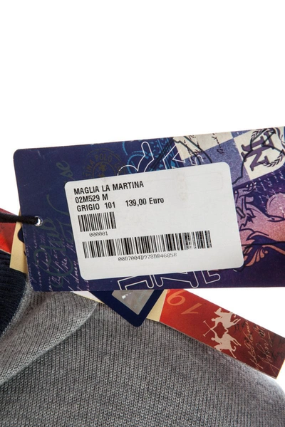 La Martina Sweater In Grey