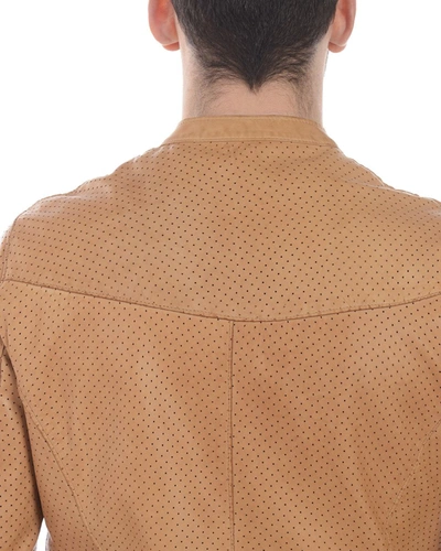 Shop Daniele Alessandrini Jacket In Beige