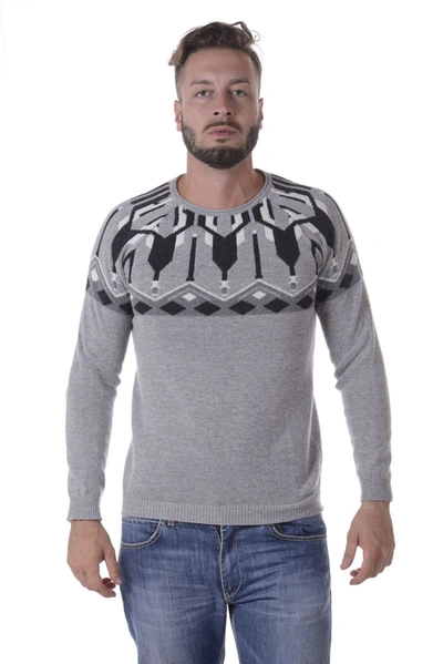 Shop Daniele Alessandrini Sweater In Grey
