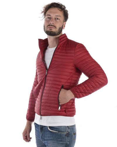 Shop Emporio Armani Jacket In Red