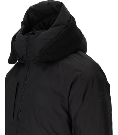 Shop Woolrich Pertex Mountain Black Jacket