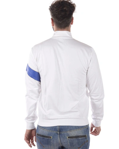 Shop Ea7 Emporio Armani Sweatshirt Hoodie In White