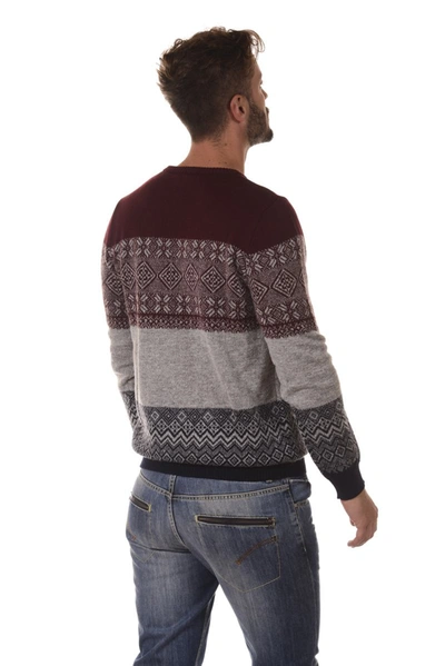 Shop Daniele Alessandrini Sweater In Wine