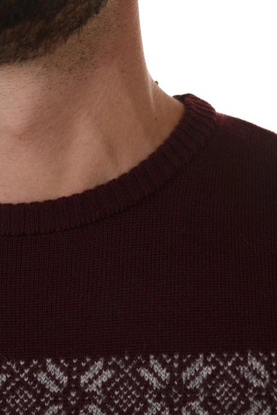 Daniele Alessandrini Sweater In Wine