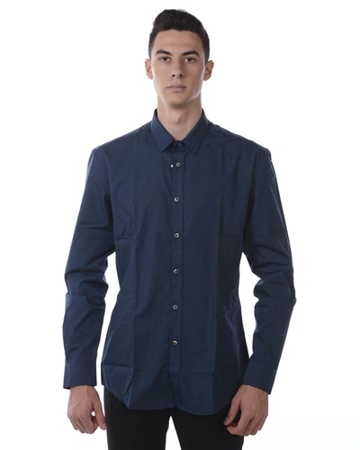 Shop Daniele Alessandrini Shirt In Blue