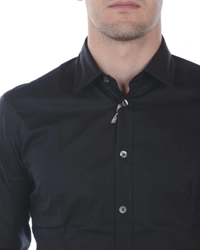 Shop Daniele Alessandrini Shirt In Black