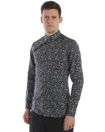 Shop Daniele Alessandrini Shirt In Blue