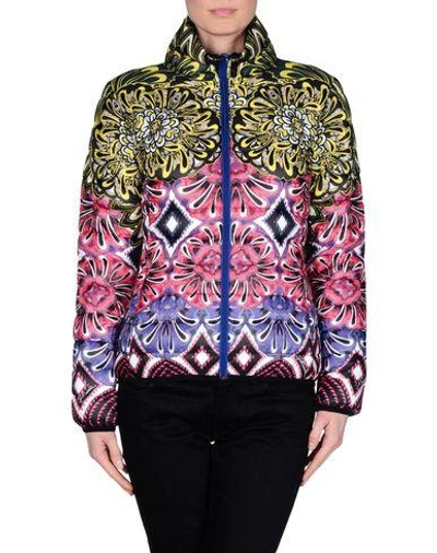 Shop Just Cavalli Jacket In Yellow