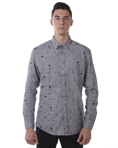 Shop Daniele Alessandrini Shirt In Grey