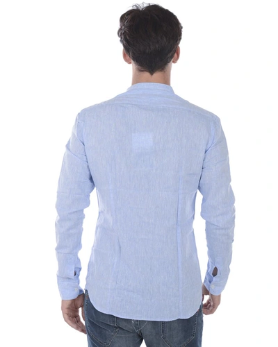 Shop Daniele Alessandrini Shirt In Light Blue