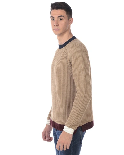 Shop Daniele Alessandrini Sweater In Beige